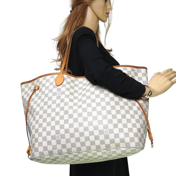 Auth Louis Vuitton Neverfull Gm Tote #8034L68
